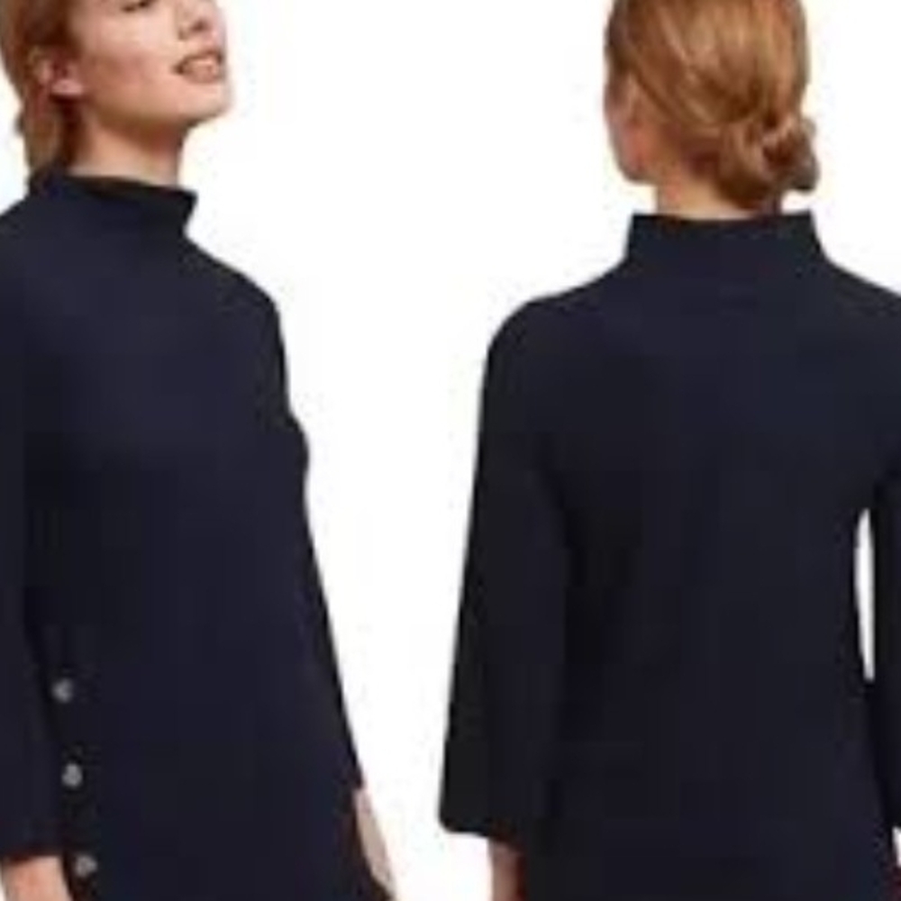 Anthropologie Navy Sweater